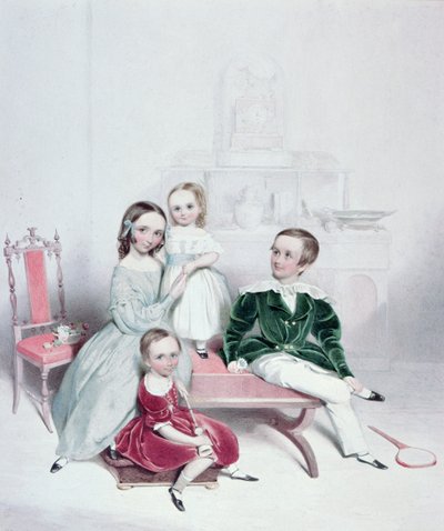 A Group of Children by William Henry James Boot